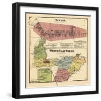 1868, Newark, White Clay Creek, McClelandville, Delaware, United States-null-Framed Giclee Print