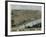 1868, Omaha 1868 Bird's Eye View, Nebraska, United States-null-Framed Giclee Print