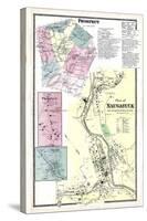 1868, Prospect, Oxford Town, Naugatuck Plan, Connecticut, United States-null-Stretched Canvas