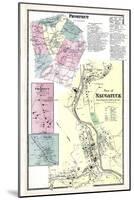 1868, Prospect, Oxford Town, Naugatuck Plan, Connecticut, United States-null-Mounted Giclee Print