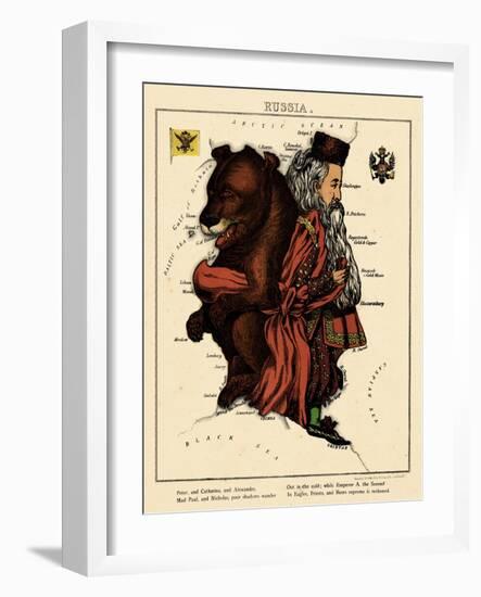 1868, Russia-null-Framed Giclee Print