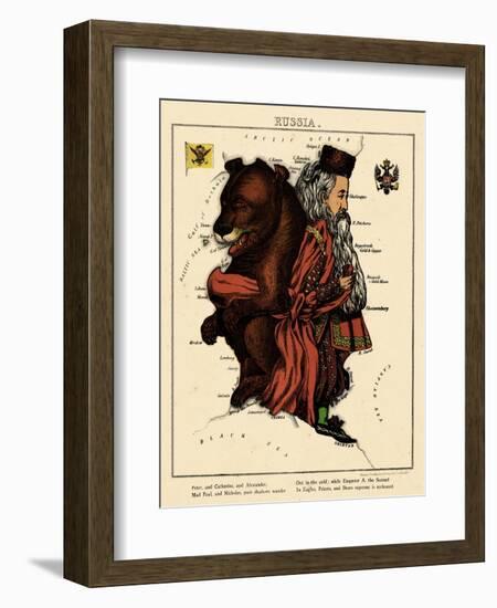 1868, Russia-null-Framed Giclee Print