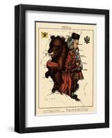 1868, Russia-null-Framed Giclee Print