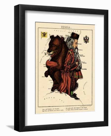 1868, Russia-null-Framed Giclee Print