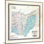 1868, State Geological Map, Ohio, United States-null-Mounted Giclee Print