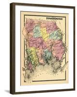 1868, Stonington Town, Connecticut, United States-null-Framed Giclee Print