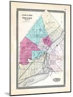 1868, Toledo, Ohio, United States-null-Mounted Giclee Print