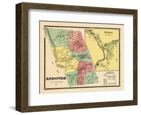 1869, Andover, Weston Town, Vermont, United States-null-Framed Giclee Print