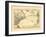 1869, Atlantic Ocean, Telegraph Communication between France, England, and America-null-Framed Giclee Print