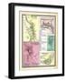 1869, Bethel, Sharon Village, Royalton South, Bethel East, Royalton Town, Vermont, United States-null-Framed Giclee Print