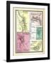 1869, Bethel, Sharon Village, Royalton South, Bethel East, Royalton Town, Vermont, United States-null-Framed Giclee Print