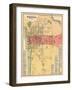 1869, Burlington, Vermont, United States-null-Framed Giclee Print