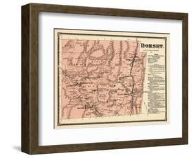 1869, Dorset, Vermont, United States-null-Framed Giclee Print