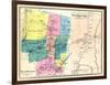 1869, Hartford West, Hartford West Village, West Hartford, West Hartford Village, Connecticut-null-Framed Giclee Print