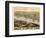 1869, Jefferson City Bird's Eye View, Missouri, United States-null-Framed Giclee Print