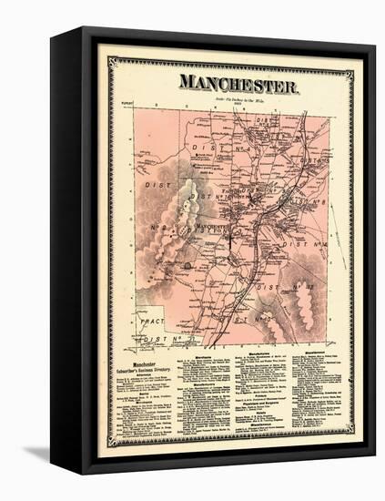 1869, Manchester, Vermont, United States-null-Framed Stretched Canvas