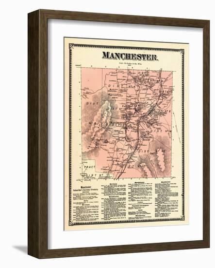 1869, Manchester, Vermont, United States-null-Framed Giclee Print