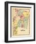 1869, Pawlet Town, Pawlet West, Vermont, United States-null-Framed Giclee Print