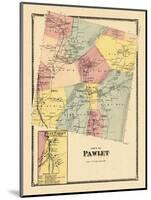 1869, Pawlet Town, Pawlet West, Vermont, United States-null-Mounted Giclee Print