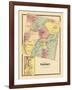 1869, Pawlet Town, Pawlet West, Vermont, United States-null-Framed Giclee Print