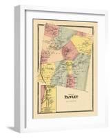 1869, Pawlet Town, Pawlet West, Vermont, United States-null-Framed Giclee Print