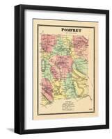 1869, Pomfret, Vermont, United States-null-Framed Giclee Print