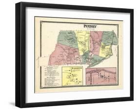 1869, Putney, Dummerston Town, Dummerston West, Vermont, United States-null-Framed Giclee Print