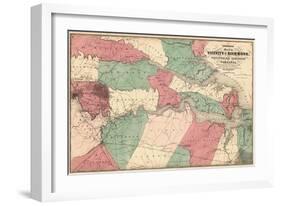 1869, Richmond Vicinity and Peninsular Campaign, Virginia, United States-null-Framed Giclee Print