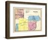 1869, Rocky Hill, Rocky Hill Town, Griswoldville, Connecticut, United States-null-Framed Giclee Print