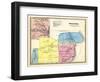 1869, Rocky Hill, Rocky Hill Town, Griswoldville, Connecticut, United States-null-Framed Giclee Print