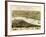 1869, Saint Charles Bird's Eye View, Missouri, United States-null-Framed Giclee Print