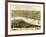 1869, Saint Charles Bird's Eye View, Missouri, United States-null-Framed Giclee Print