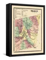 1869, Sharon, Vermont, United States-null-Framed Stretched Canvas