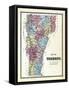 1869, Vermont Plan, Vermont, United States-null-Framed Stretched Canvas