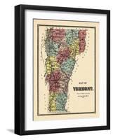 1869, Vermont, Vermont, United States-null-Framed Giclee Print