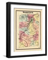 1869, Woodstock, Vermont, United States-null-Framed Giclee Print