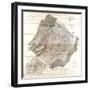 1870, Augusta County Wall Map, Virginia, United States-null-Framed Giclee Print