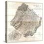 1870, Augusta County Wall Map, Virginia, United States-null-Stretched Canvas