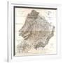 1870, Augusta County Wall Map, Virginia, United States-null-Framed Giclee Print