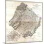 1870, Augusta County Wall Map, Virginia, United States-null-Mounted Giclee Print