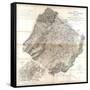 1870, Augusta County Wall Map, Virginia, United States-null-Framed Stretched Canvas