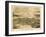 1870, Boston Bird's Eye View on July 4th, Massachusetts, United States-null-Framed Premium Giclee Print