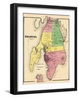 1870, Bristol, Rhode Island, United States-null-Framed Giclee Print