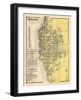 1870, Bristol Town, Rhode Island, United States-null-Framed Giclee Print