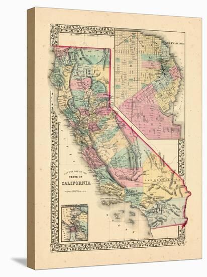 1870, California-null-Stretched Canvas