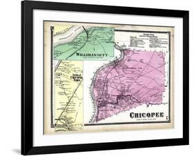 1870, Chicopee, Willimansett, Chicopee Town, Massachusetts, United States-null-Framed Giclee Print