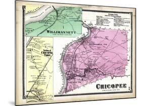 1870, Chicopee, Willimansett, Chicopee Town, Massachusetts, United States-null-Mounted Giclee Print