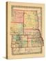 1870, Colorado, Kansas, Montana, Nebraska, North Dakota, South Dakota, Wyoming-null-Stretched Canvas
