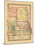 1870, Colorado, Kansas, Montana, Nebraska, North Dakota, South Dakota, Wyoming-null-Mounted Giclee Print