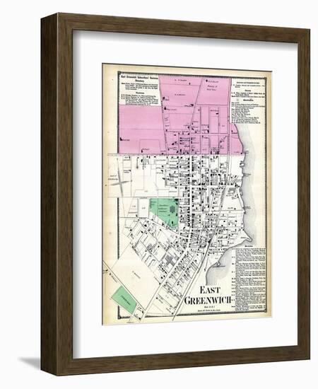 1870, Greenwich Town East, Rhode Island, United States-null-Framed Giclee Print